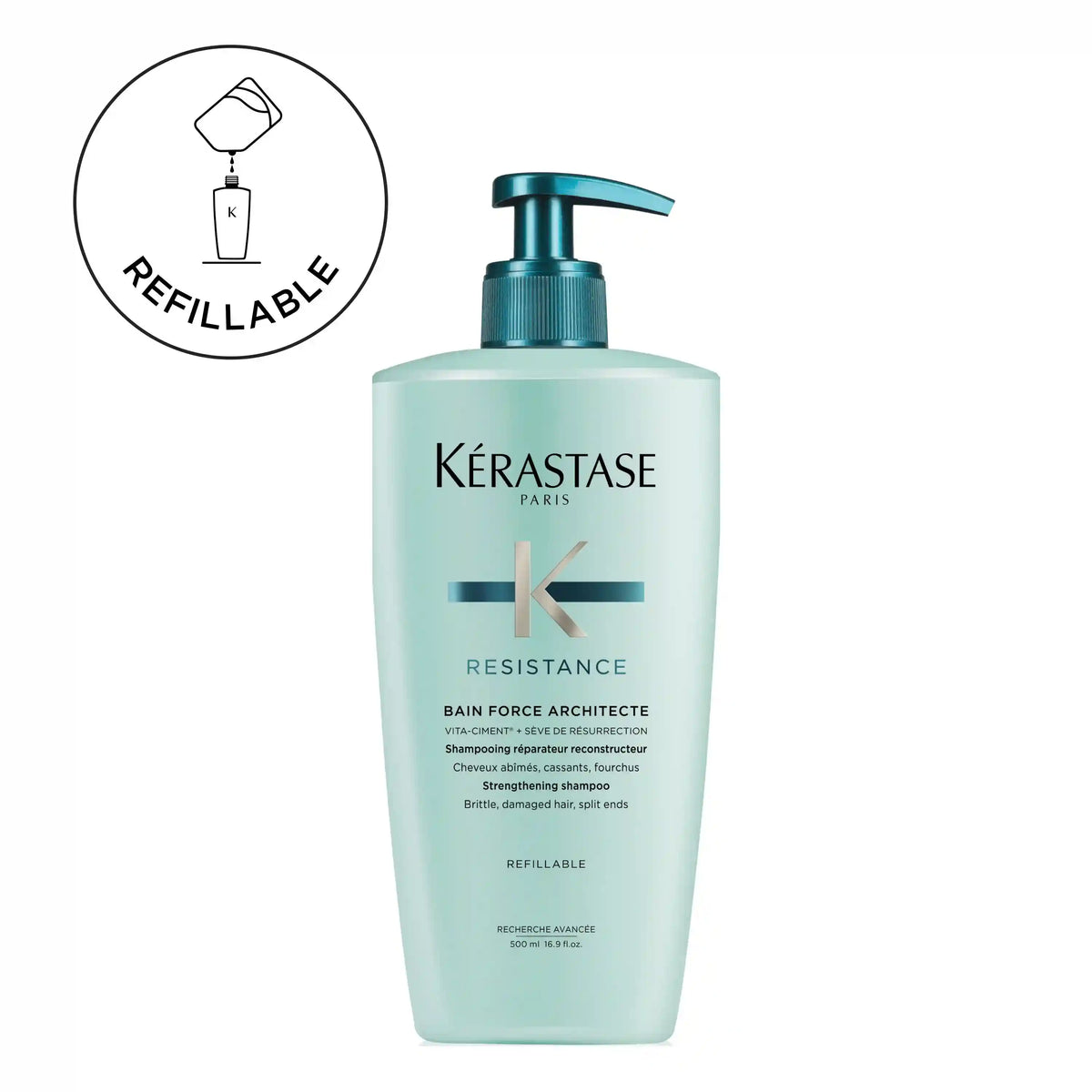 Résistance Bain Force Architecte Shampoo