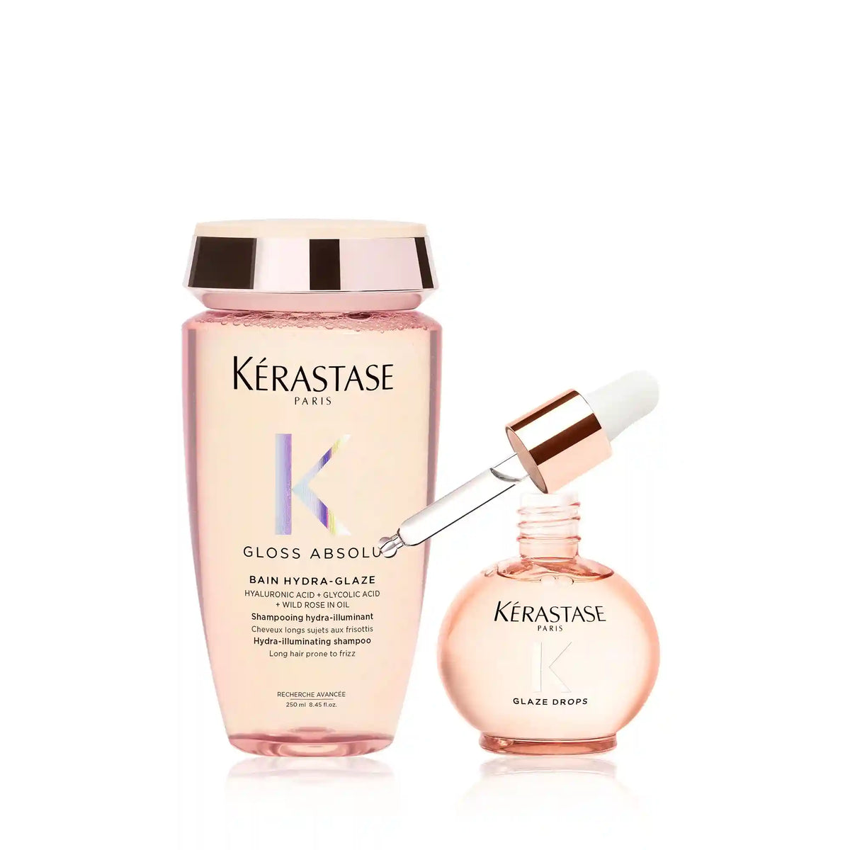 Gloss Absolu Anti-Frizz Shampoo & Hair Oil Duo