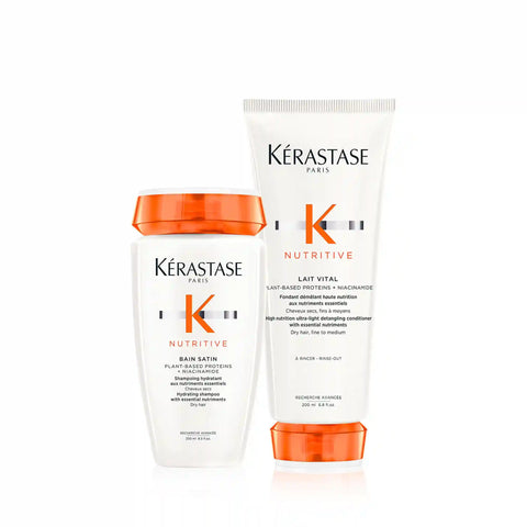Nutritive Nourishing Shampoo & Conditioner Duo for Dry Hair