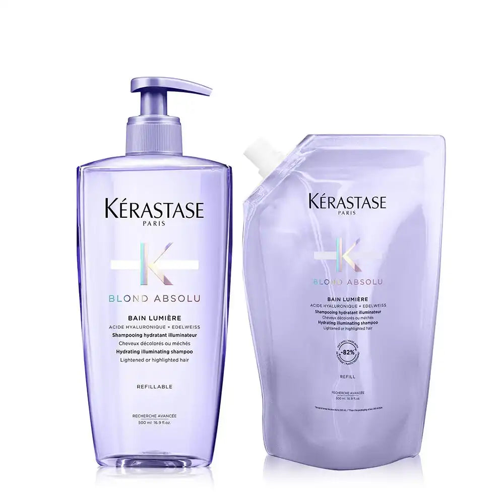 Blond Absolu Bain Lumiere Value Size Shampoo & Refill Pouch