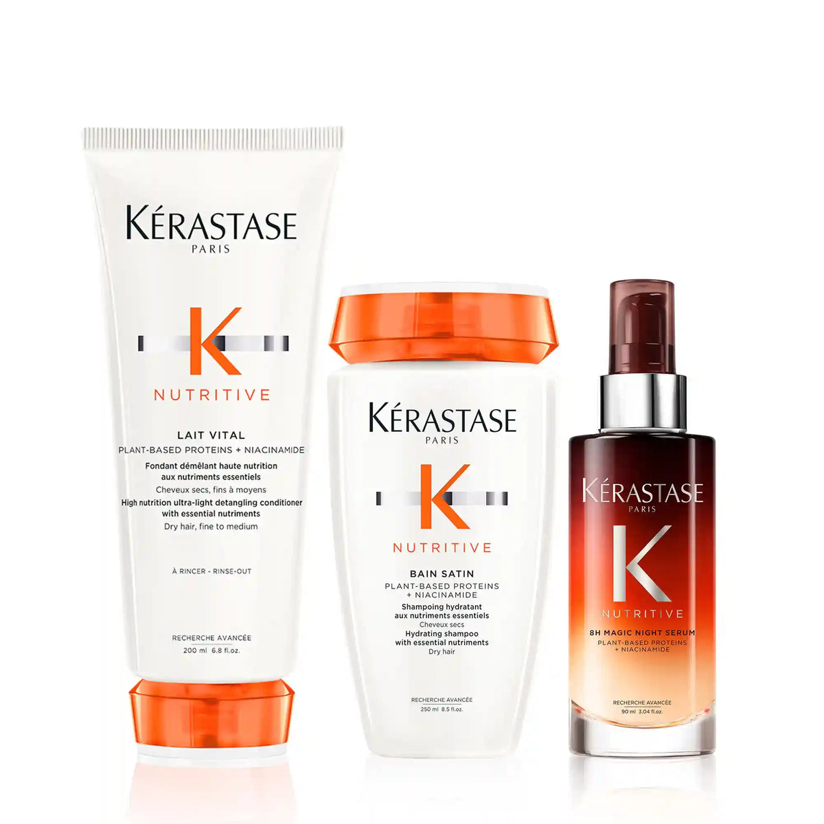 Nutritive Nourishing Hair Care Set for Dry Hair