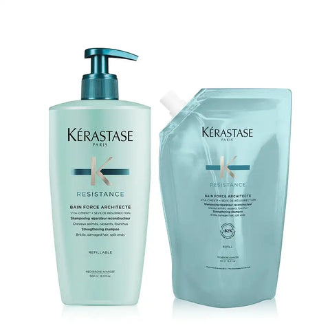 Résistance Bain Force Architecte Value Size Shampoo & Refill Pouch