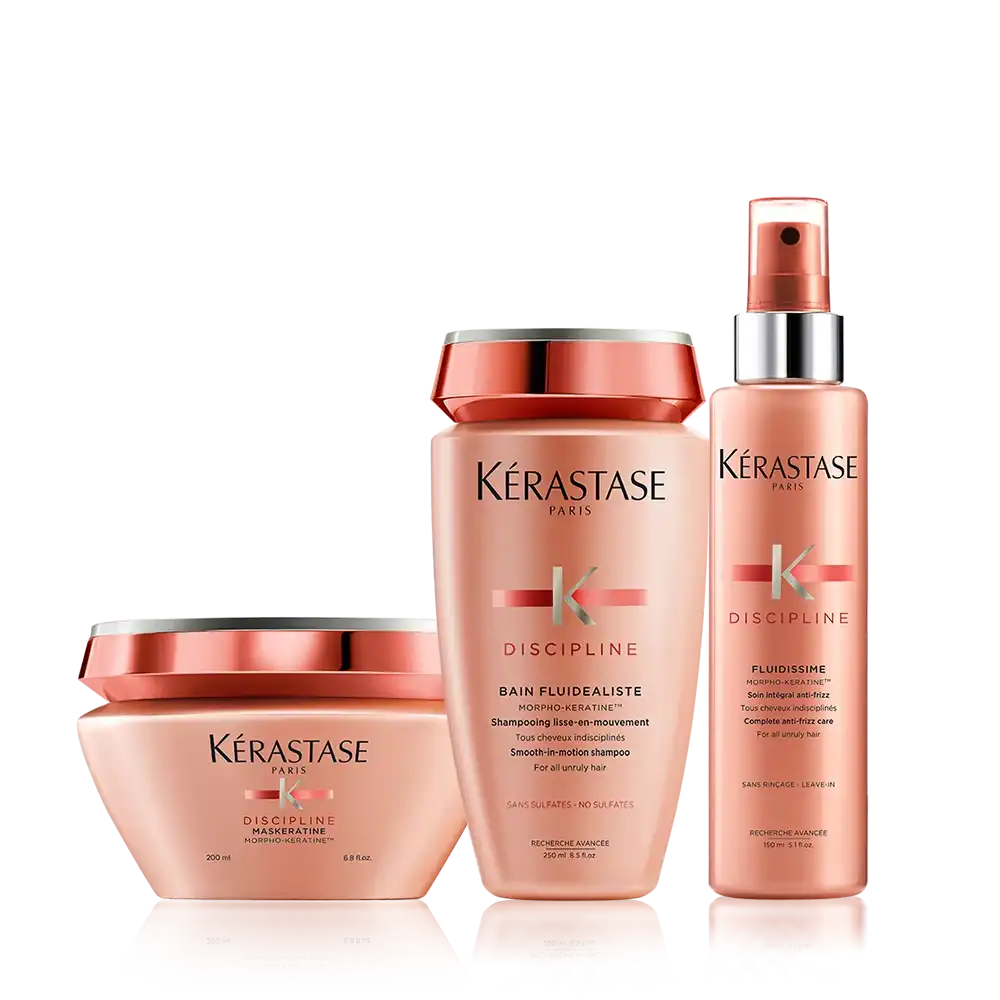 Discipline Anti-Frizz Deep Treatment Hair Care Set
