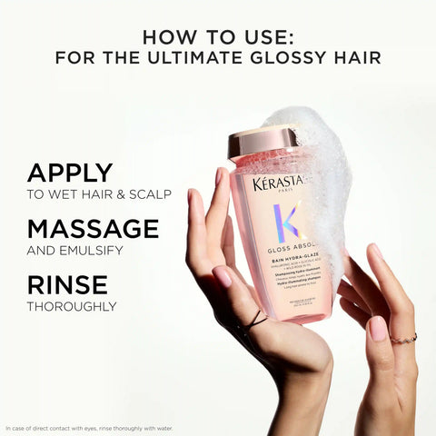 Gloss Absolu Anti-Frizz Shampoo & Hair Oil Duo