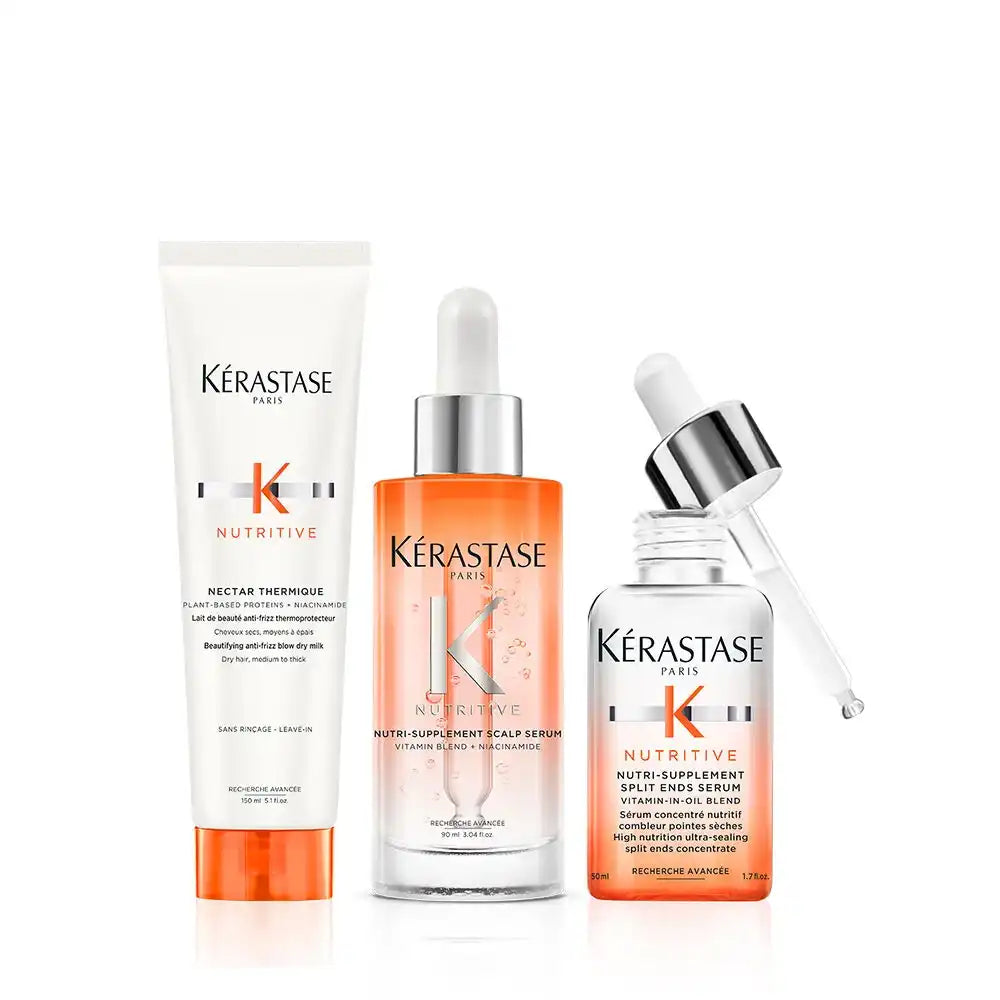 Nutritive Medium to Thick Dry Hair Treatment Set
