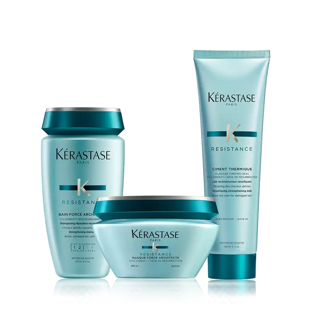 Résistance Force Architecte Damaged Hair Deep Treatment Hair Care Set