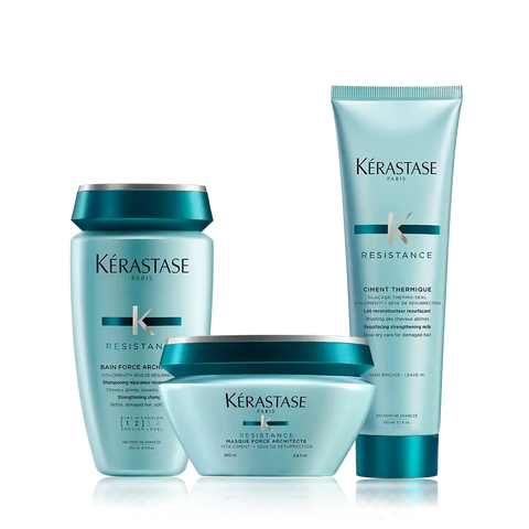 Résistance Force Architecte Damaged Hair Deep Treatment Hair Care Set