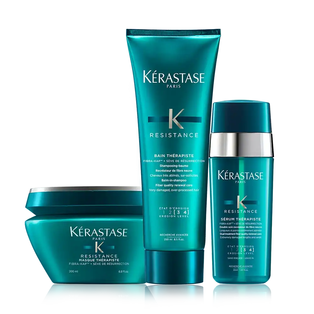Résistance Thérapiste Damaged Hair Deep Treatment Hair Care Set